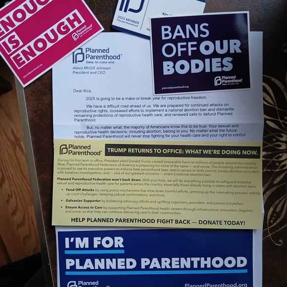 ALL OFFERS ACCEPTED: Donation to Planned Parenthood Action Fund / Pink PussyHat - Picture 13 of 16